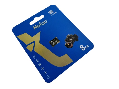 Карта памяти Netac MicroSDHC 8Gb P500 Standart Class 10 (20 Mb/s) без адаптера SD фото 3