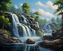 Картина по номерам Paintboy GX46404, холст на подрамнике, 40x50 см Картина по номерам Paintboy GX46404, холст на подрамнике, 40x50 см