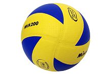 Мяч волейбольный MIKASA MVA200 FIVB OFFICIAL APPROVED Inflate to 4,5LBS 0,3-0,325kgf/cm²