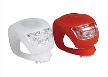 Фонарь велосипедный силиконовый LED Light Set 2 штуки 