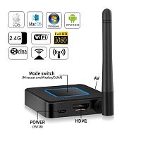 Адаптер Miracast Anycast Орбита OT-DVB09 WI-FI ресивер для для телевизора, гнезда HDMI, RCA