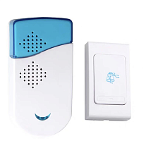 Звонок беспроводной 1895 SMART COLORFUL FLASHER DOOR CHIME, 32 мелодии, 100 метров