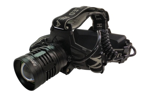 Фонарь налобный тактический HIGH POWER HEADLAMP, 2 аккумулятора 18500 в комплекте