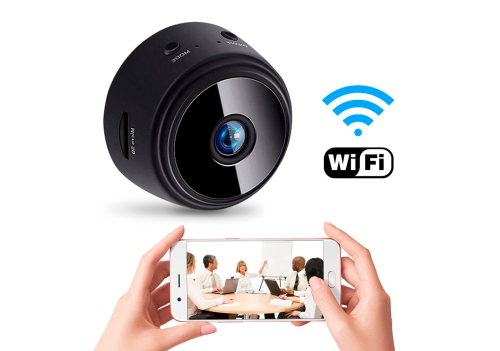 Мини видео камера Орбита OT-VNG10, беспроводная, с WI-FI (экшн камера VGA) 