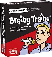 Настольная карточная развивающая игра "Brainy Trainy. Скорочтение" 8+