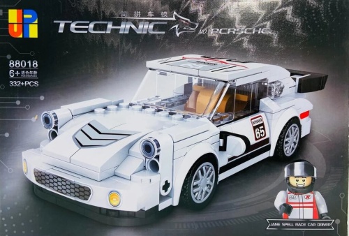 Конструктор JP TECHNIC "Автомобиль PORSCHE" 88018, 332 детали фото 2