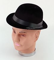 Котелок черный пластиковый (вн101), размер 56