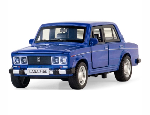Машина Лада LADA 2106 металлическая 1:24, 10х5х5,5 см 12шт/уп фото 8
