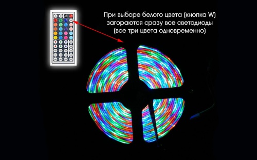 Светодиодная лента с пультом Огонек OG-LDL14 LED SMD 5 метров в коробке фото 3