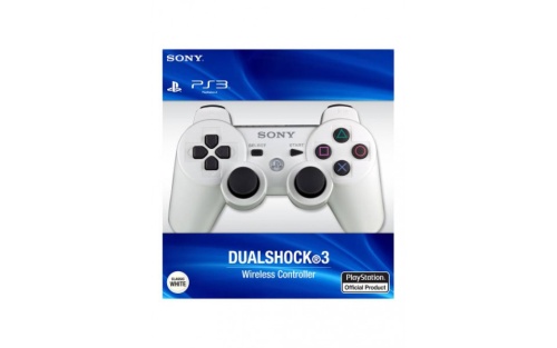 Джойстик PS 3 Controller Wireless Dual Shock White фото 5