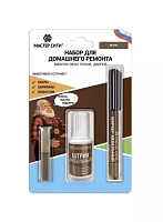 Набор для домашнего ремонта Мастер Сити ДР 202 ЯСЕНЬ, 4 предмета, 72 г (блистер)