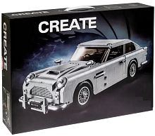 Конструктор Create Aston Martin DB5 Машина Джеймса Бонда 19047, 1439 деталей