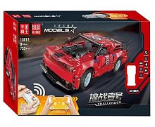 Конструктор Mould King Power Brick Автомобиль Dodge Challenger Red на Р/У 15017, 733 дет (смартфон)