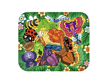 НИ Деревянный пазл Зоопазл "Букашки" 17 деталей