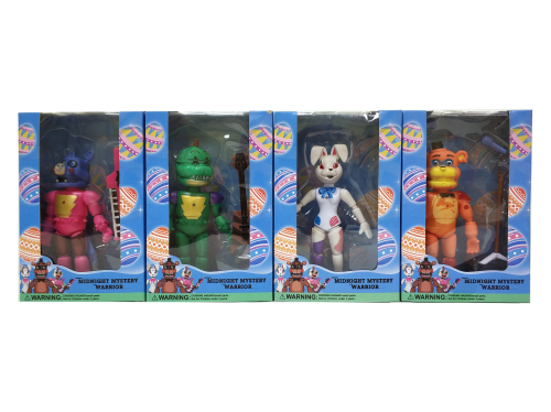Фигурка "5 ночей с Фредди" MIDNIGHT MYSTERY WARRIOR 8 видов, 16 см, 1 шт в коробке фото 3