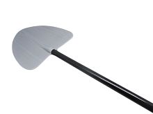 Лопата могильщика, серый, черный пластик, длина 113 см