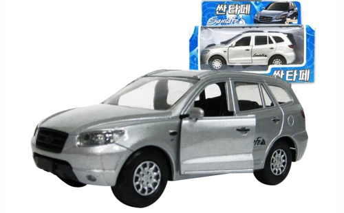 Машина "Hyundai Santafe" 1:32 металлическая 16,5х6,7х8,5 см  в коробке фото 8