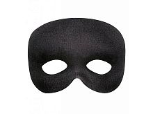 Маска ''Фантом'' Черная 64051 (полумаска) пластиковая, без размера
