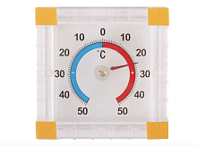 Термометр уличный оконный биметаллический RA-5153, на липучке,