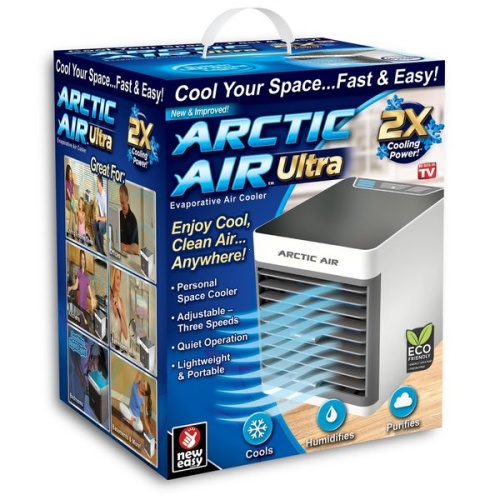Кондиционер портативный ARCTIC AIR ULTRA 2X Cooling Power - увлажнитель воздуха 