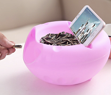 Органайзер для еды с подставкой для смартфона PORTABLE FRUIT PLATTER