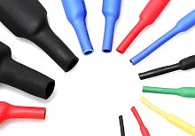 Термоусадочные трубки Помощник PM-INR10, 12 размеров Ø 1,5-10 мм, 530 штук, в пластиковом кейсе