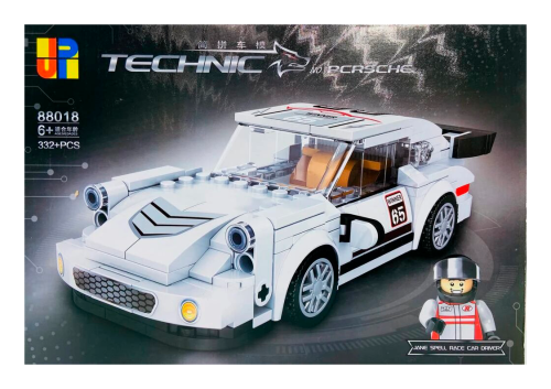 Конструктор JP TECHNIC "Автомобиль PORSCHE" 88018, 332 детали