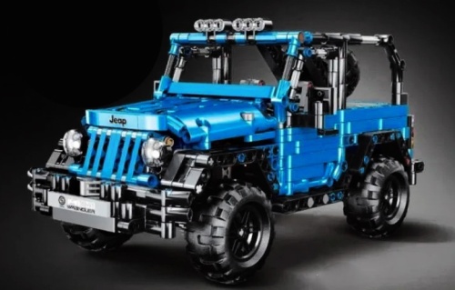 Конструктор TLG Техник OffRoad Adventure «Внедорожник Вранглер Jeep Wrangler», T2002, 876 деталей фото 3