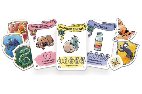 Настольная печатная игра "Гарри Поттер. Кубок факультетов", 8+ фото 4 Настольная печатная игра "Гарри Поттер. Кубок факультетов", 8+ фото 4