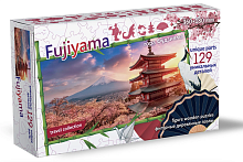 НИ Фигурный деревянный пазл Travel collection "Фудзияма, Япония"