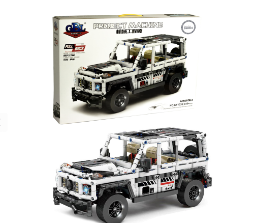 Конструктор GBL TECHNOLOGY "Автомобиль Джип Mercedes-AMG G63" KY1036, 840 деталей Конструктор GBL TECHNOLOGY "Автомобиль Джип Mercedes-AMG G63" KY1036, 840 деталей