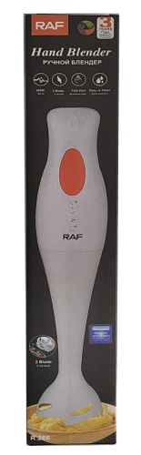 Блендер погружной ручной RAF R266 Hand Blender, 2 лезвия, мощность 300Вт фото 6