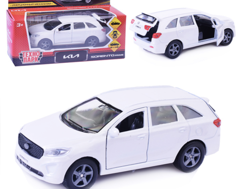 Машина модель Kia Sorento Prime металлическая 12 см, в коробке фото 3