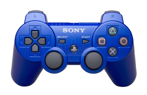 Джойстик PS 3 Controller Wireless Dual Shock Blue (синий)