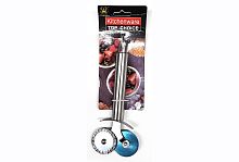 Нож для нарезки пиццы KITCHENWARE TOP CHOICE, рельефный, 2 колеса Ø 3,8 см, длина 17 см 