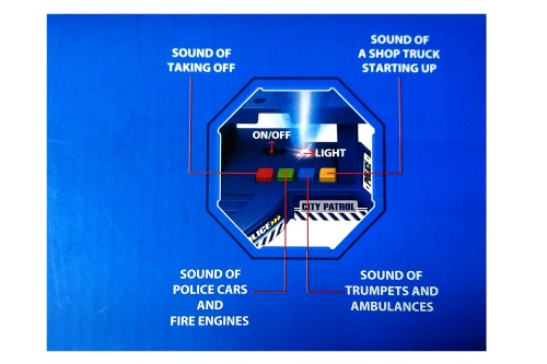 Парковка "Полицейская Автомойка" POLICE CAR WASH + 2 машинки меняют цвет, 1:64, звук, свет, 32 дет фото 7