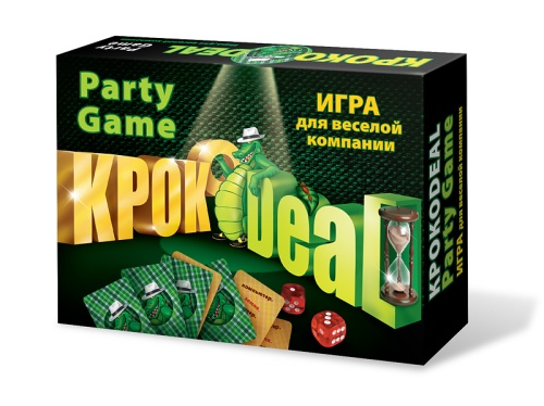 Настольная карточная игра "Кроко DEAL" (крокодил). Подарочное издание /14