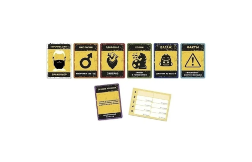 Настольная карточная игра "Бункер" 18+ фото 3