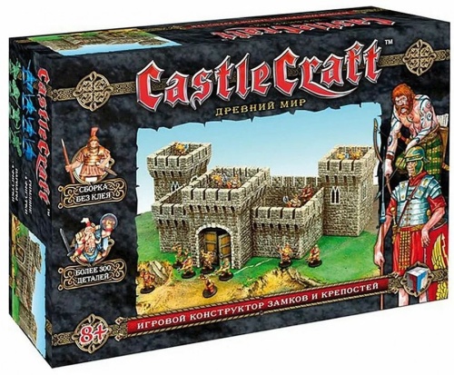 Конструктор Castlecraft "Древний мир" (крепость), 21 деталь + 16 воинов /7