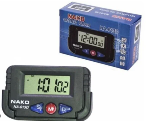 Часы автомобильные NAKO NA-613D кварцевые