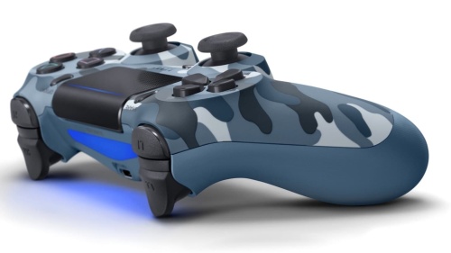 Джойстик PS 4 Controller Wireless Dual Shock (Сhina) (G2) Camouflag Blue фото 3