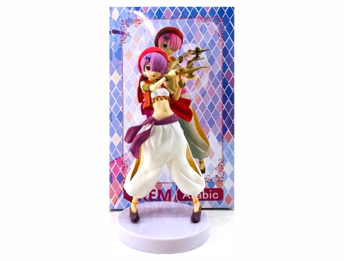 Фигурка АНИМЕ Девочка Рем "Арабика" из "Re:Zero" в картонной в коробке, 20 см