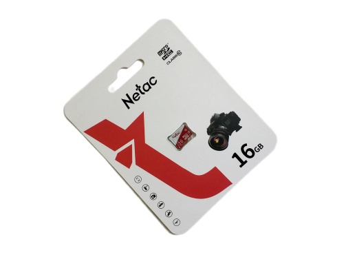 Карта памяти Netac MicroSDHC 16Gb P500 Eco Class 10 без адаптера SD фото 4