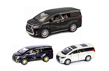 Машина LEXUS МИНИВЕН DIE-CAST 1:32 металлическая 15х6х5,7 см 6шт/уп
