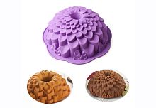 Форма силиконовая для выпечки "Хризантема" Vetta, 21,5 х 7,5 см