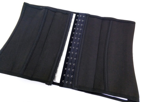 Утягивающие корсет для фитнеса "САУНА", цвет Черный, размер S (р.42 65-70)