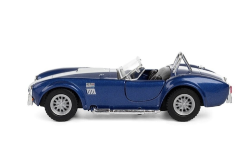 Машина модель Shelby Cobra 427 s/c 1965 1:32 металлическая, синяя фото 3