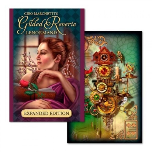 Карты Таро: "Gilded Reverie Lenormand Expanded" гадальные фото 2