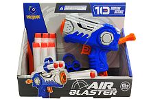Бластер AIR BLASTER пистолет 11 см + 6 мягких пуль