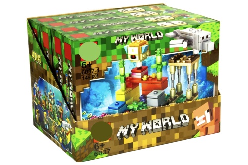 Конструктор Leduo My World "Тропический остров 4в1" 6037, 149-153 деталей фото 5